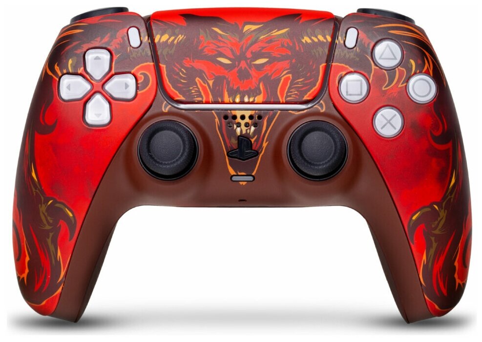 Кастомизированный беспроводной контроллер Sony DualSense Дьябло Rainbo CFI-ZCT1W