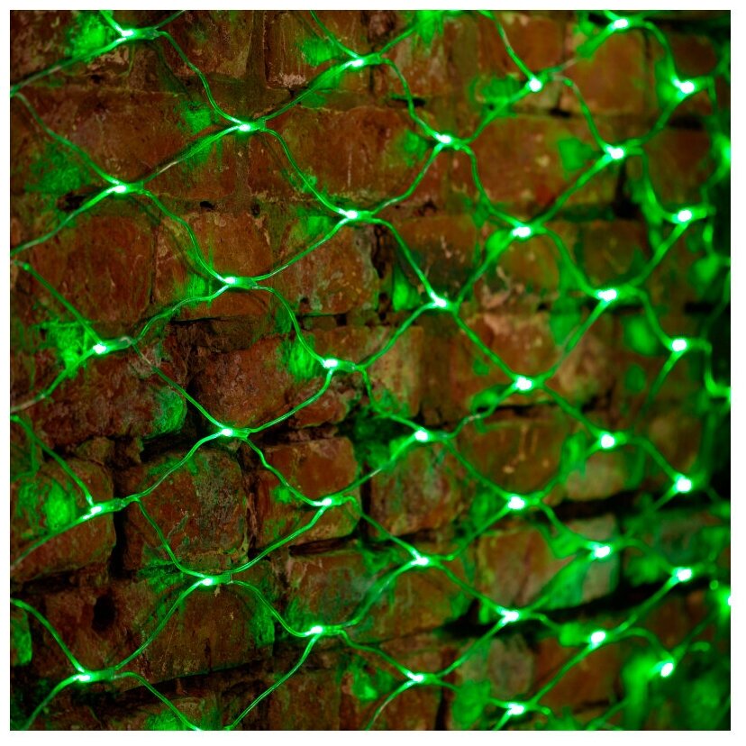 Гирлянды Neon-Night Сеть 2x1.5m 288 LED Green 215-044