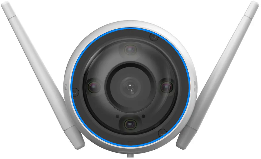 Камера видеонаблюдения Wi-Fi EZVIZ H3 3K 5 МП Уличная с двусторонней аудиосвязью с ИК и LED-подсветкой и поддержкой MicroSD для дома - фотография № 10