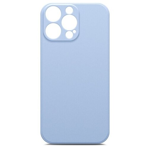 Силиконовый чехол Borasco для Apple iPhone 14 Pro Max, Microfiber Case Soft Touch лавандовый