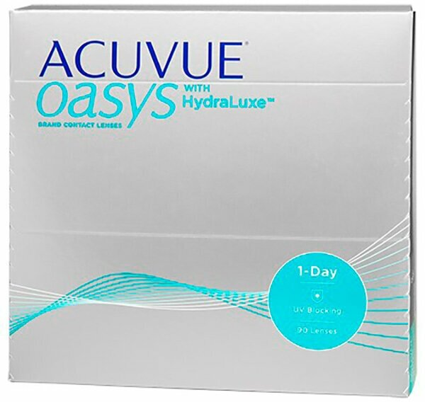 1 DAY ACUVUE OASYS with HYDRALUXE 90  -06.50 R 8.5 .