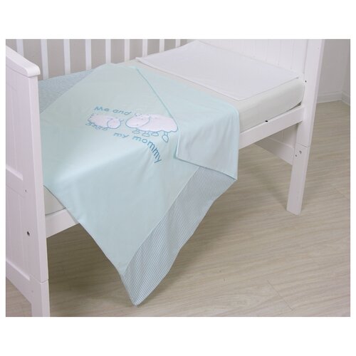 Fairy Комплект Белые кудряшки 140 х 70 см 3 предмета синий 990₽