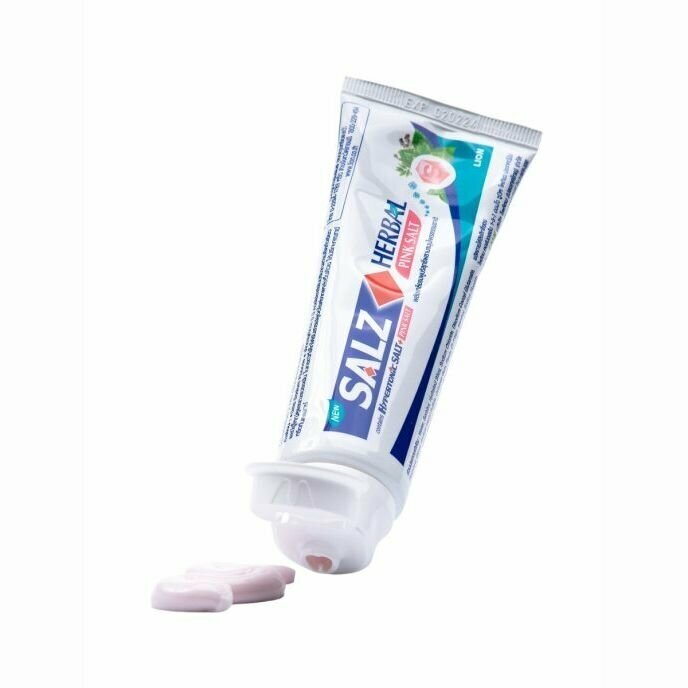 Зубная паста Lion Thailand Salz Herbal с розовой гималайской солью 90г - фото №20