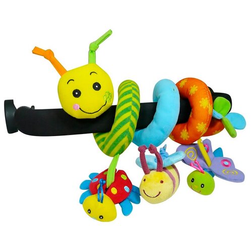 Подвесная игрушка Biba Toys Улитка (GD074), желтый подвесная игрушка biba toys зайка нуки wf216 голубой