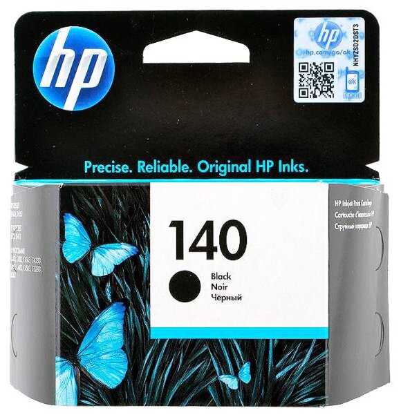 Картридж HP CB335HE №140 Черный для Deskjet D4263/D4363 Photosmart C4343/C4483/C4583