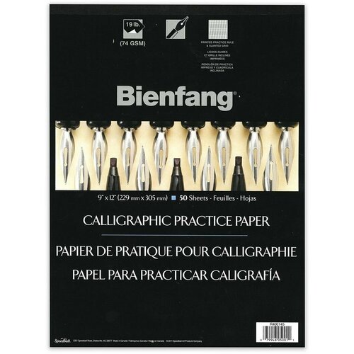 Альбом для каллиграфии Bienfang Calligraphic practice paper, 50 листов