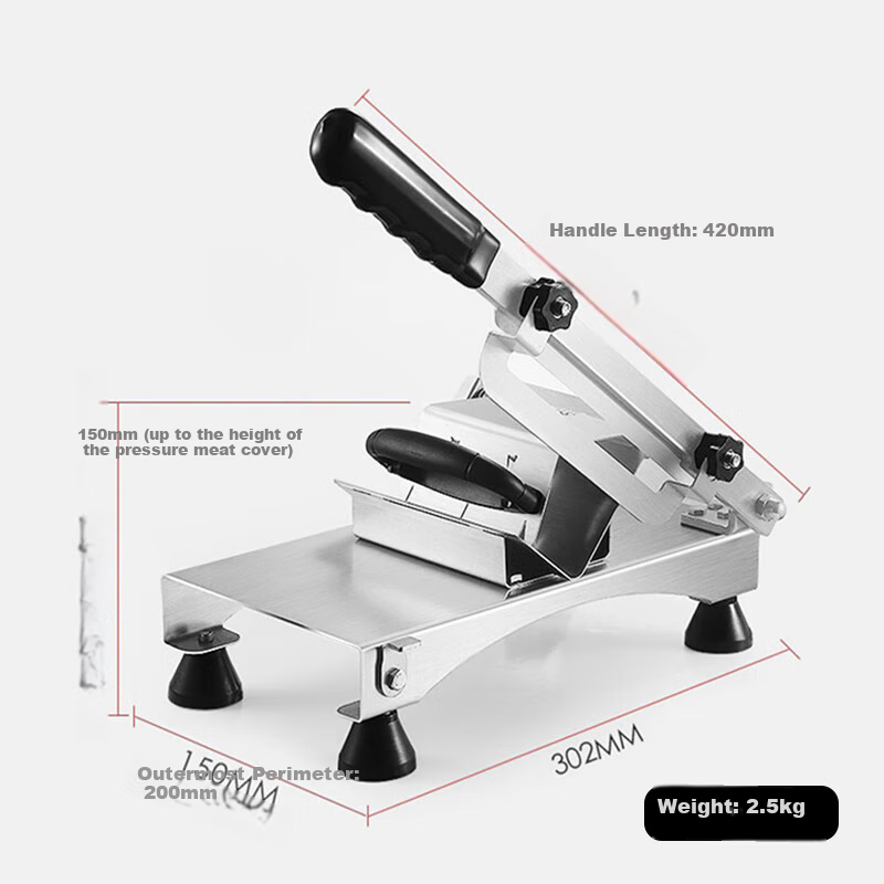 BJ 304 нержавеющая сталь мясорубка для домашнего использования, разрезатель замороженного мяса Стиль：304 усиленная
