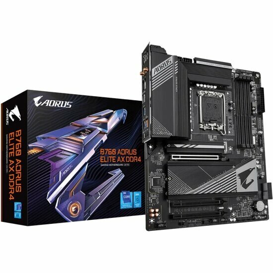 Материнская плата Gigabyte B760 AORUS ELITE AX DDR4