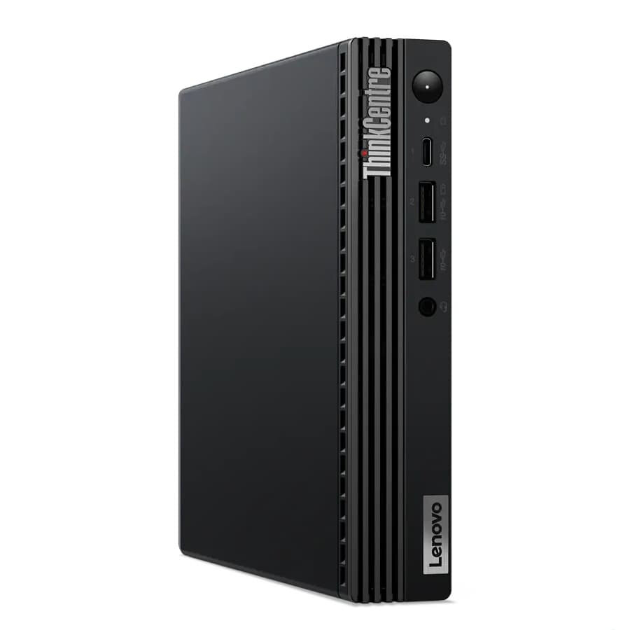 Компьютер Lenovo ThinkCentre Tiny M70q-3, Intel Pentium Gold G7400T, DDR4 8ГБ, SSD 256ГБ, Intel UHD Graphics 710, Windows 11 Professional, черный (11uss09u00/r) - фото №1