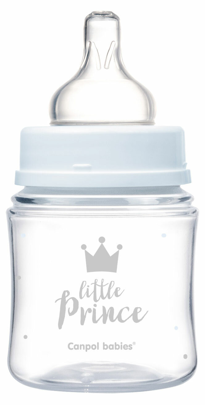 Бутылочка для кормления Canpol babies Royal Baby c широким горлом 0+ 120мл - фото №10