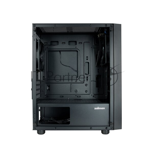 Корпус ZALMAN T3 PLUS, MATX, BLACK, WINDOW, 2x3.5", 3x2.5", 1xUSB2.0, 1xUSB3.0, FRONT 1x120mm, REAR 1x120mm (T3 PLUS) - фото №12