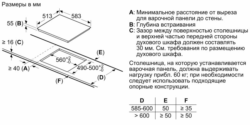 Встраиваемая электрическая варочная панель Bosch Serie | 2 PUC64RAA5E - фотография № 6