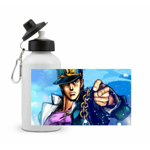 фото Спортивная бутылка невероятные приключения джоджо, jojos bizarre adventure №8 goodbrelok