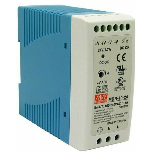 MDR-40-24 MEAN WELL Источник питания 40Вт 201000₽