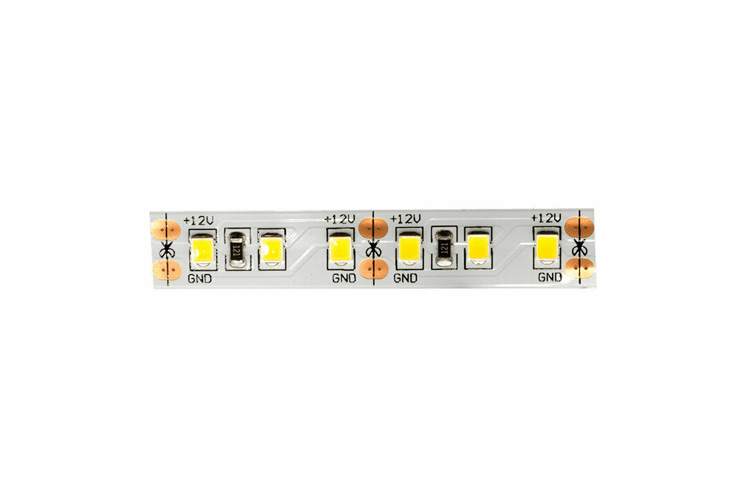 Светодиодная лента SWGroup 2835, 120 д/м, 12W, 12V, IP20, нейтральный белый, открытая - фото №10