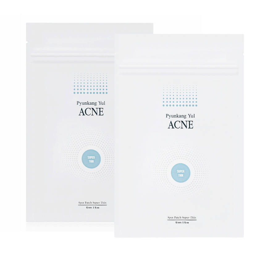 Набор патчей от воспалений и акне Pyunkang Yul / Патчи от акне ACNE Spot Patch Super Thin (2*15шт.)