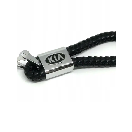 Брелок, плетеная фактура, Kia, черный jingyuqin 433mhz id46 flip remote car key for hyundai i20 i30 ix35 avante kia rio 3 k2 k3 k5 ceed cerato picanto soul sportage