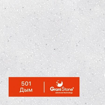 1 кг Жидкий гранит GraniStone, коллекция Pastel, арт. 501 Дым - фотография № 1