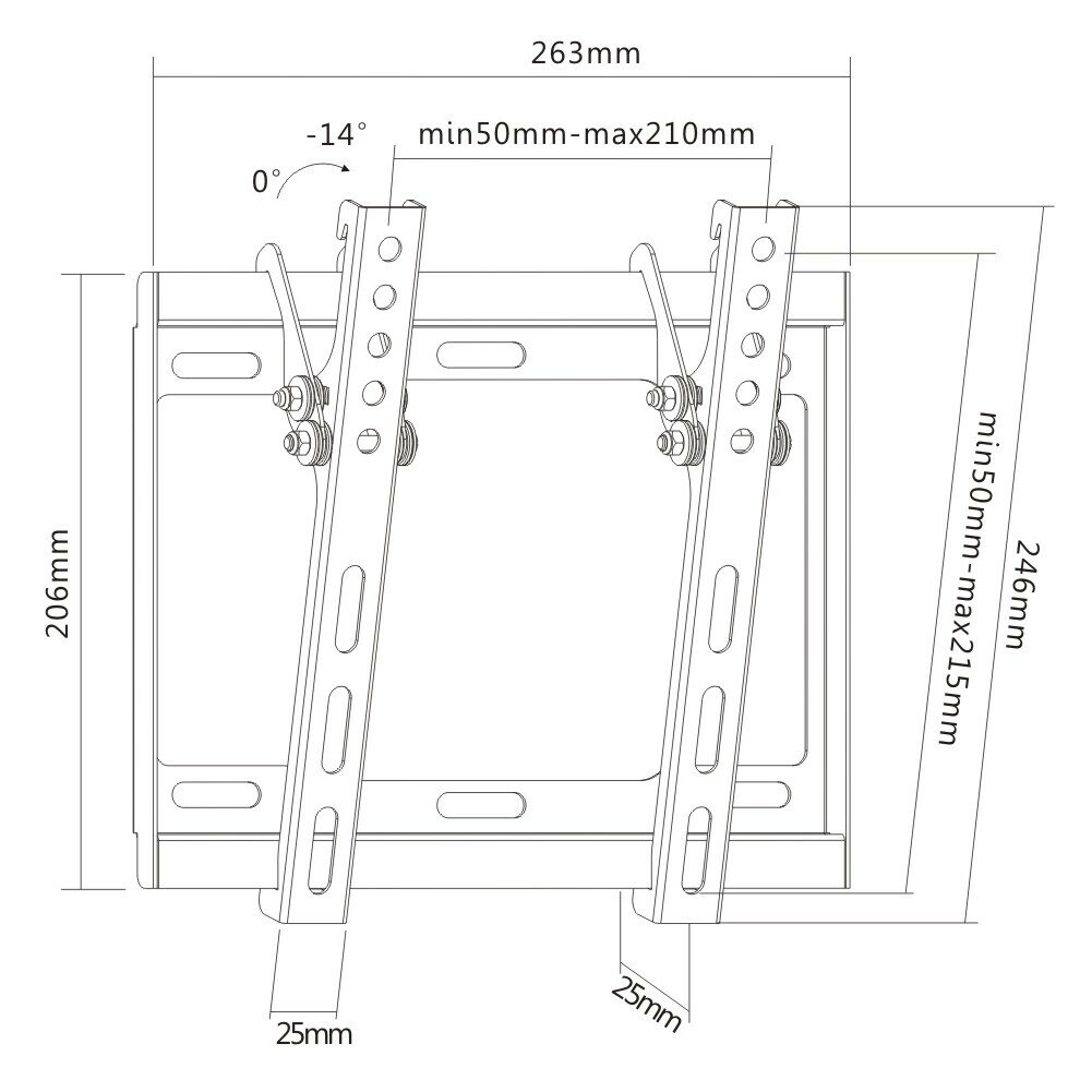 Кронштейн Digis DSM-3421H - фото №5