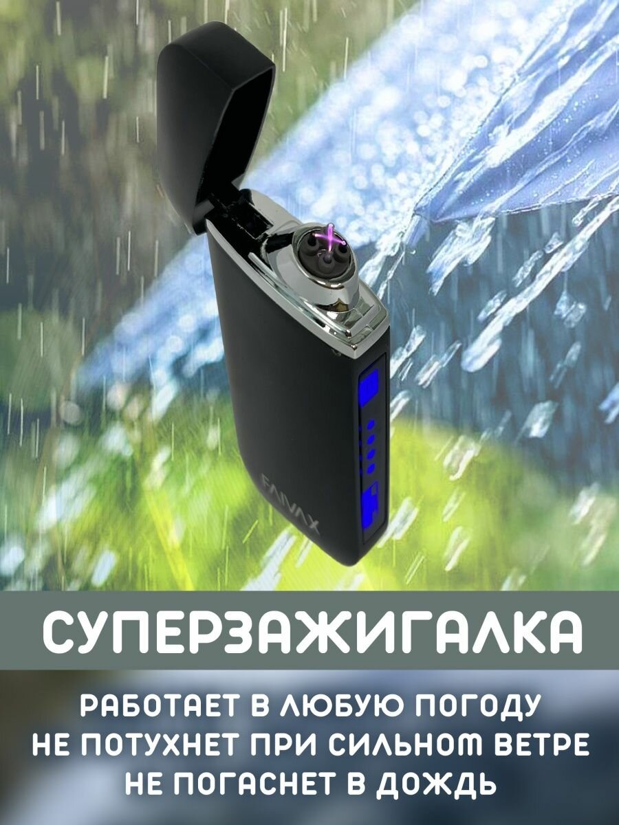 Электронная зажигалка с USB зарядкой - фотография № 5