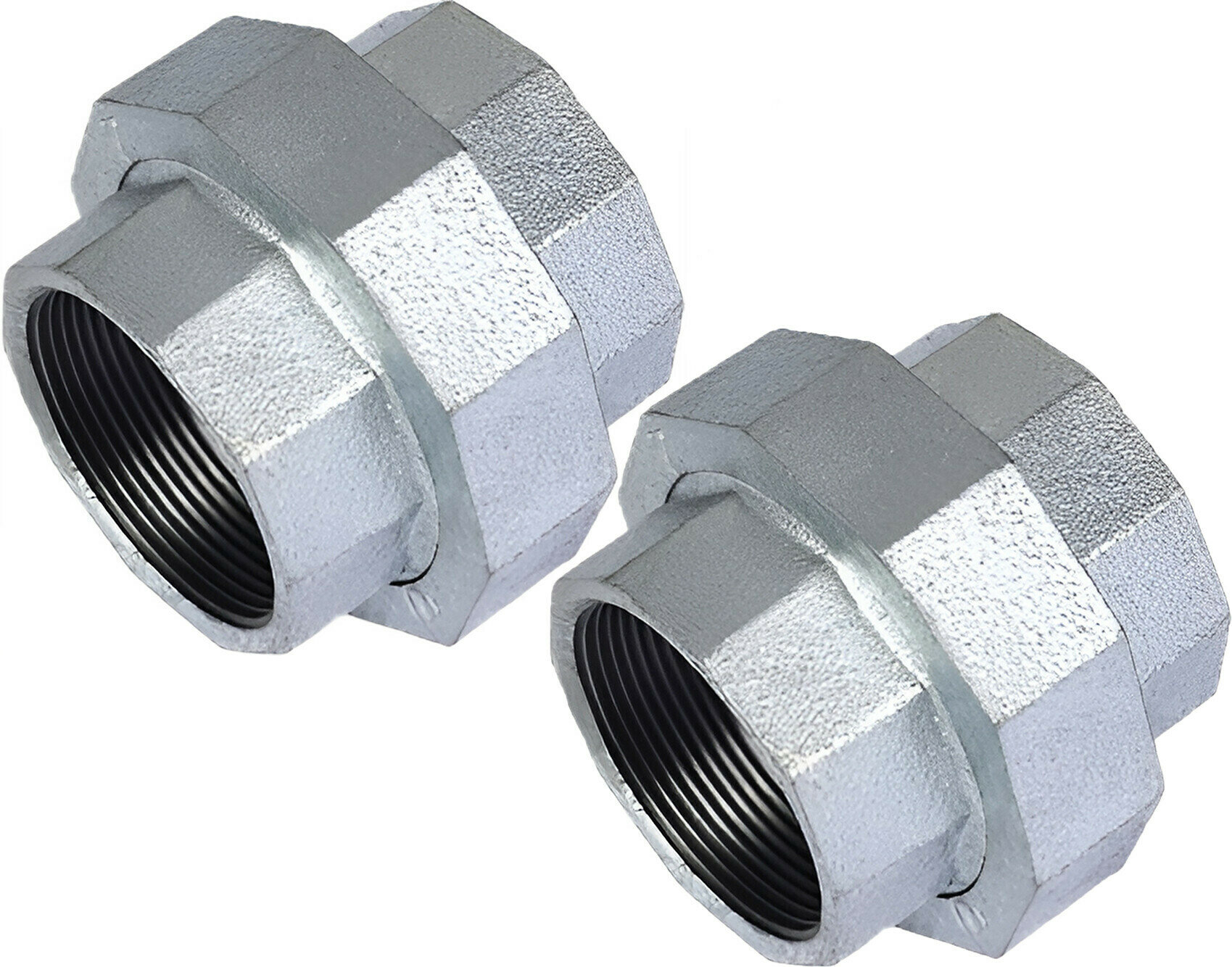 Американка 3/4" вн.-вн. оцинкованн, (2 шт. инд. упак.), AV Engineering (AVEC520000034)