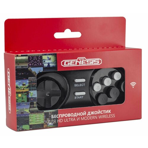 16 bit Retro Genesis Controller для HD Ultra P2- Беспроводной джойстик 690₽