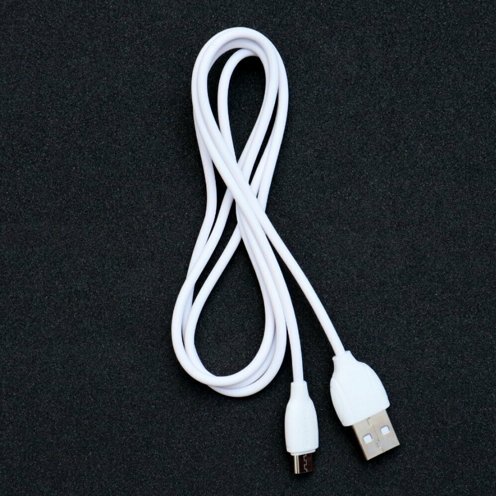 Кабель USB - microUSB (Am-Bm) Borofone BX19 Benefit 1 м цвет: белый