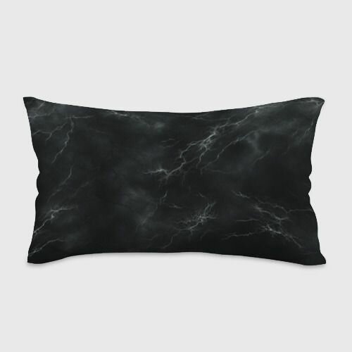 Светлая молния на черном Подушка