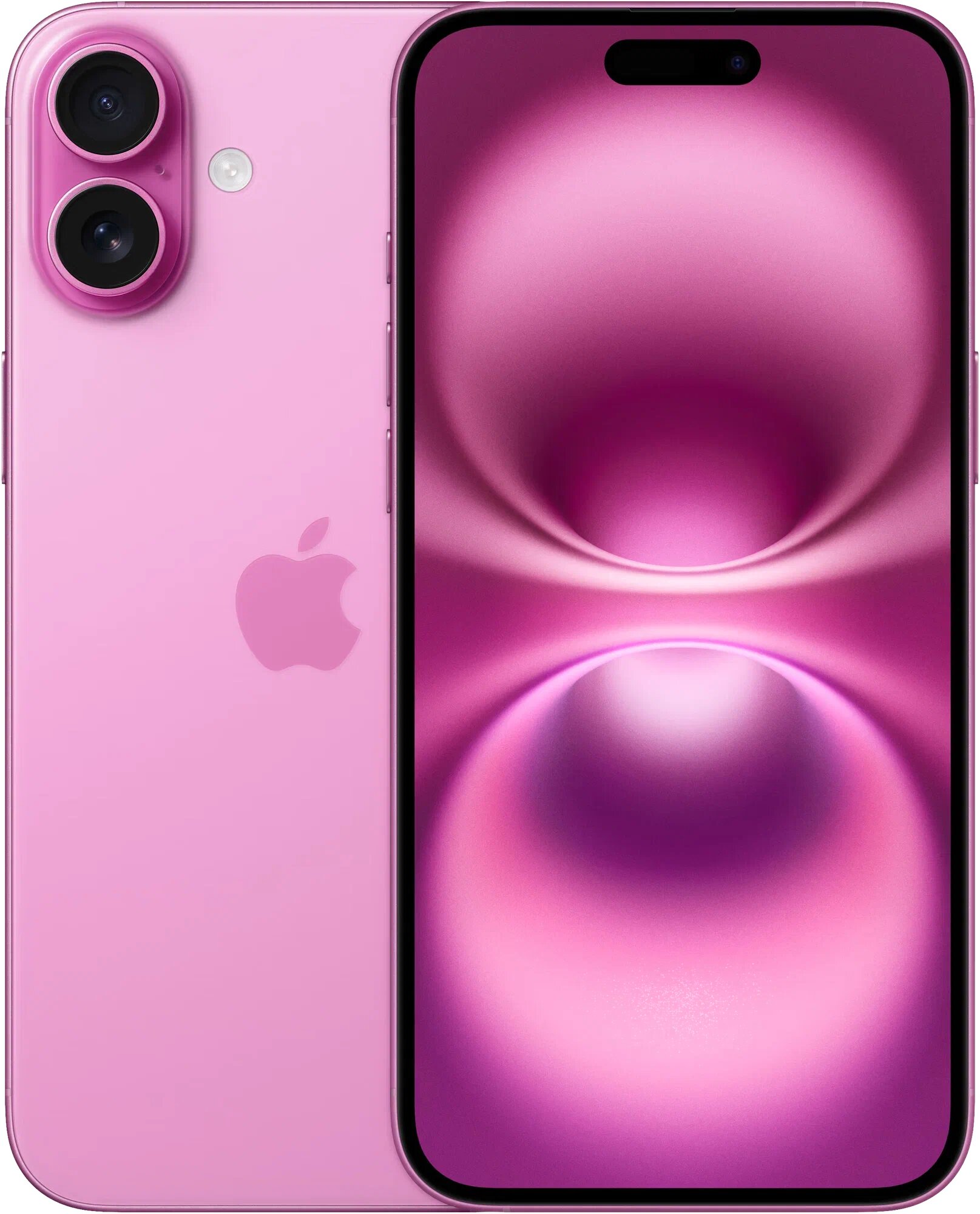Смартфон Apple iPhone 16 Plus 128 ГБ, Dual nano SIM + eSIM, розовый