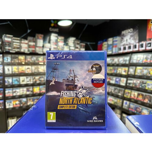 Игра Fishing: North Atlantic Complete Edition PS4 Русская Версия Диск на PlayStation 4
