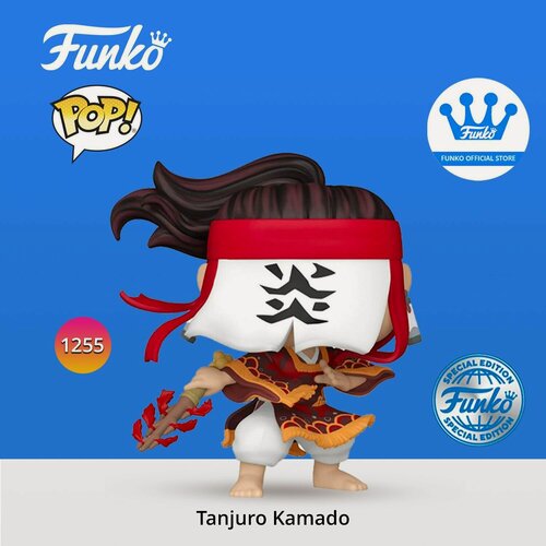 Изображение товара Фигурка Funko POP! Animation Demon Slayer Tanjuro Kamado Dance of the Sun God (Exc)/ Фанко ПОП по мотивам аниме Истребитель Демонов