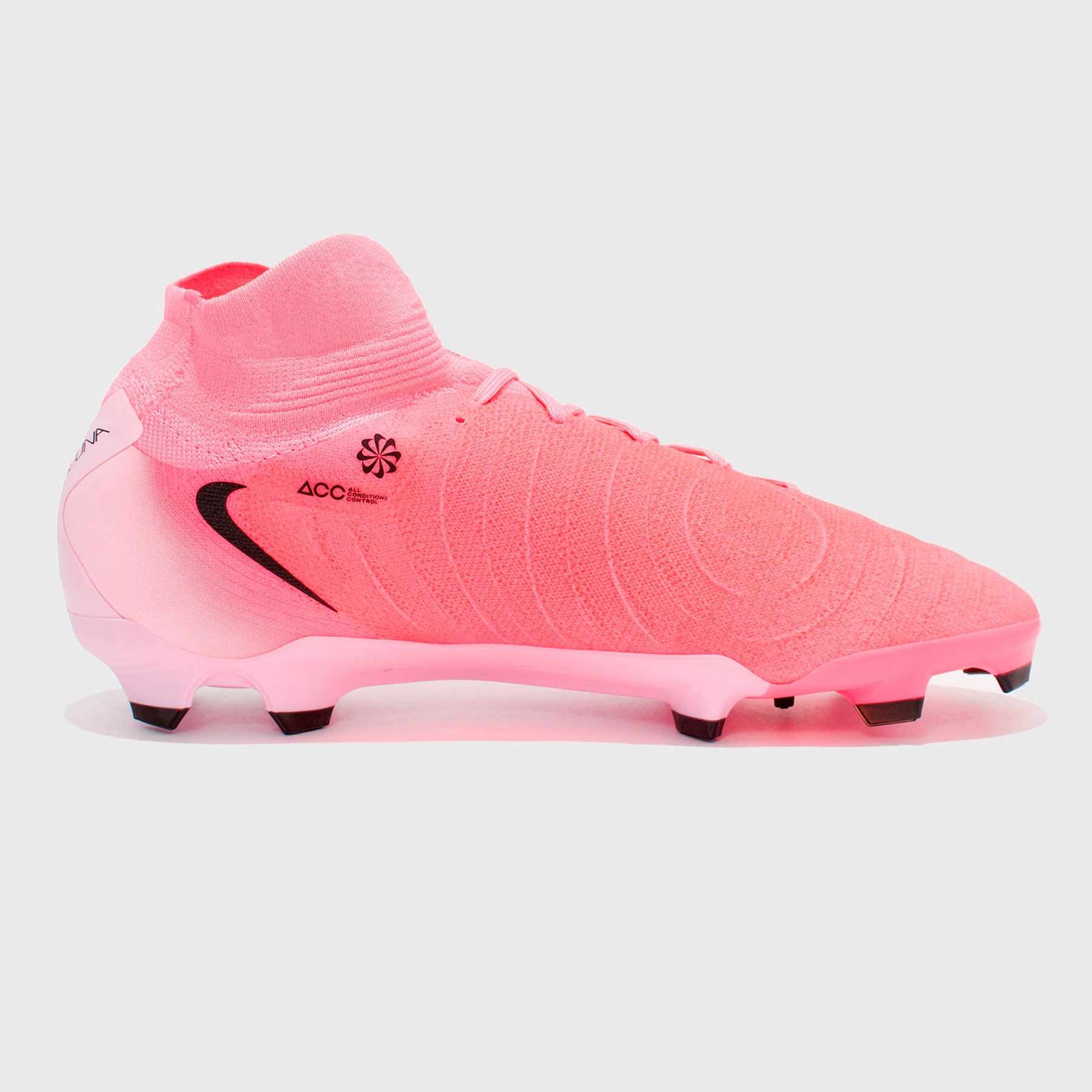 Бутсы NIKE Phantom Luna, размер 40.5, розовый — фото 1