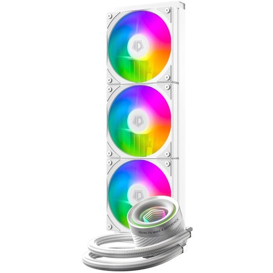 Кулер ID-Cooling FX360, для процессора, белый — фото 1