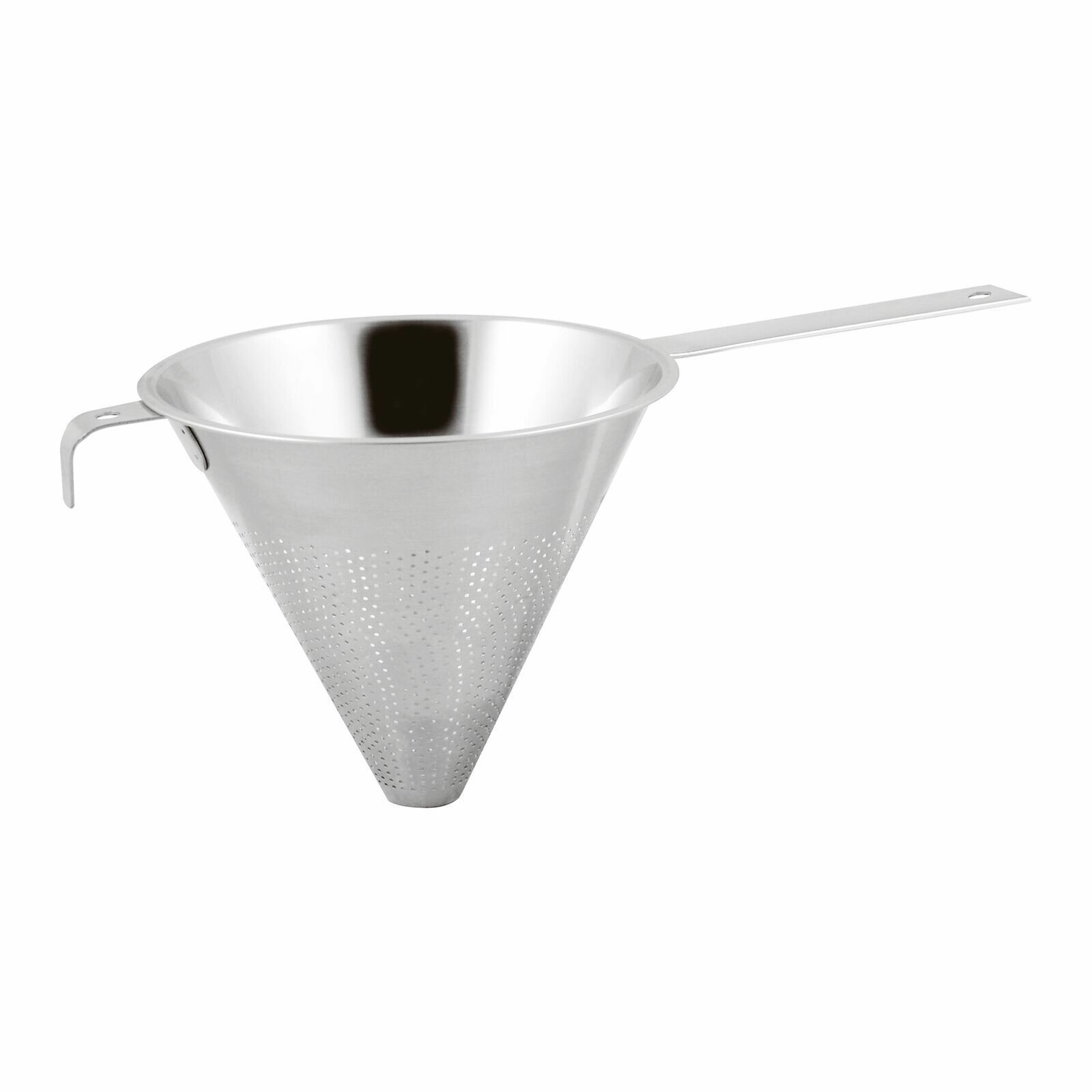 Дуршлаг с ручкой, конусный, D-24 см, нержавеющая сталь, Paderno.