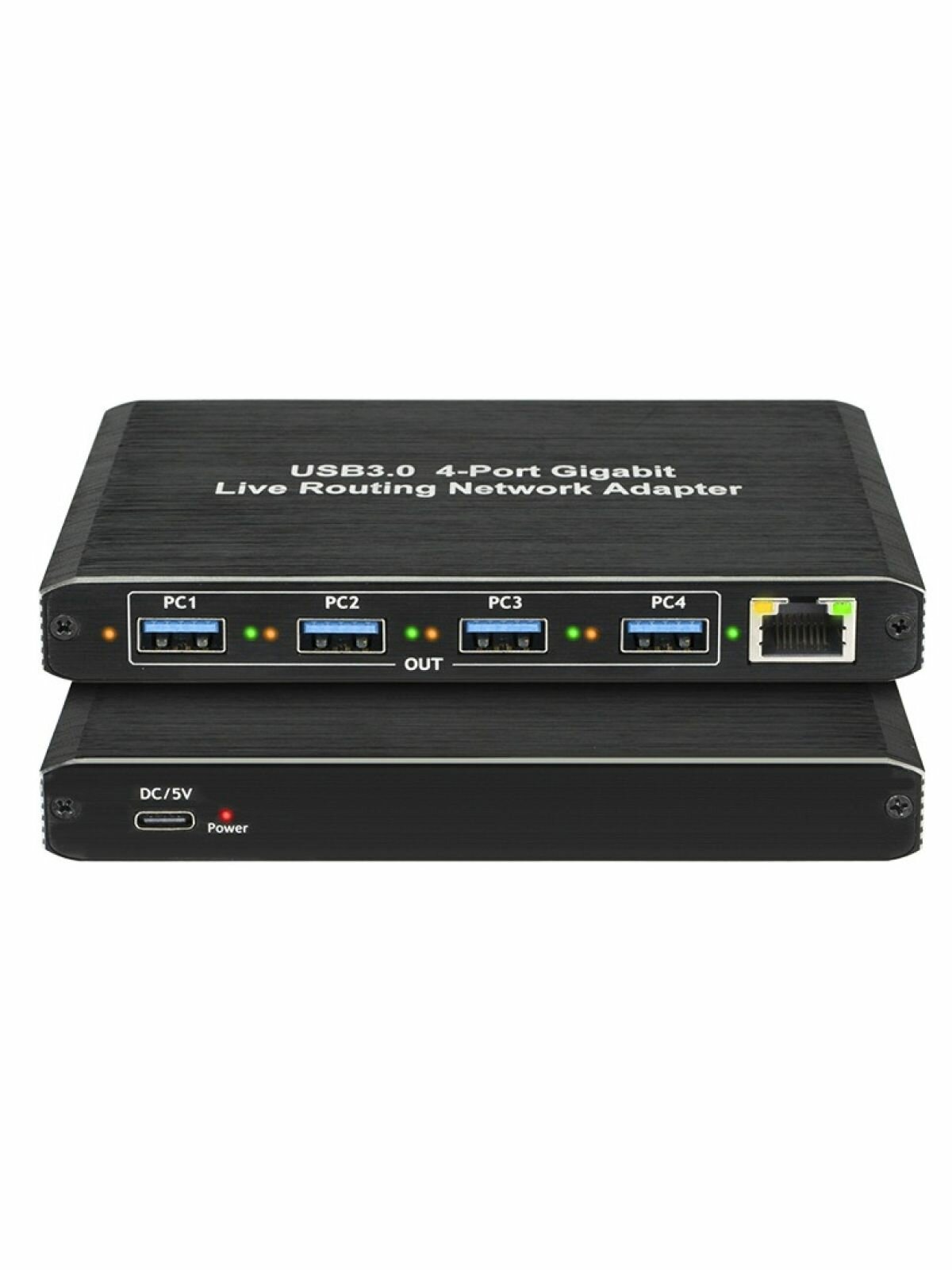 Гигабитный сетевой адаптер RJ45 на 4 выхода usb 3.0 интернет адаптер, ethernet usb 3.0