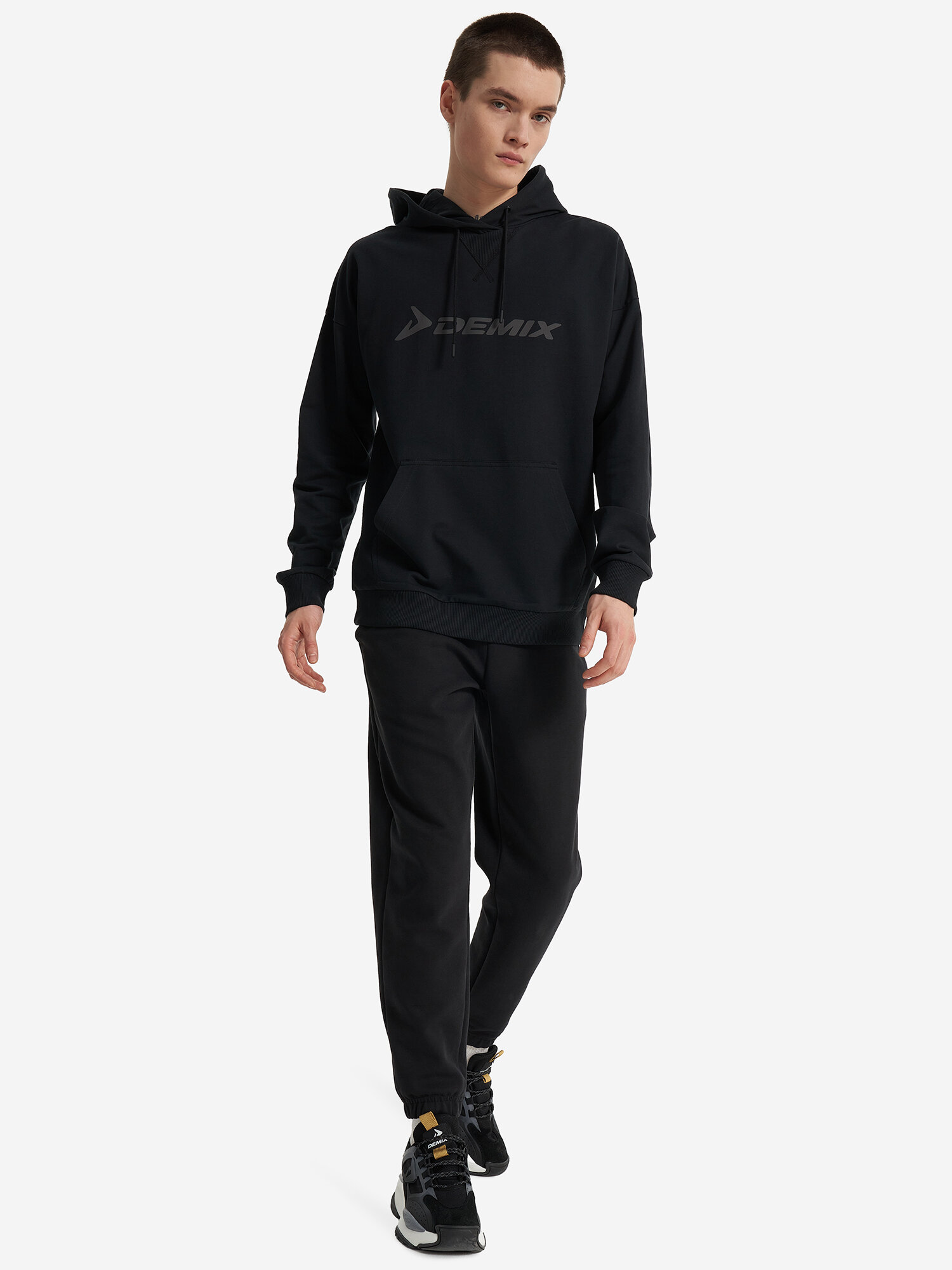 Худи Demix, размер 54, , черный — фото 1