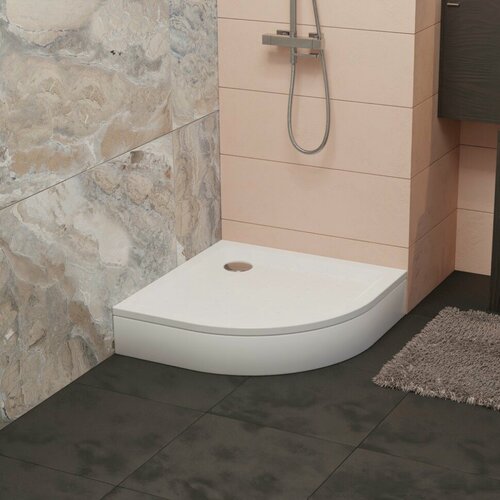 Изображение товара Душевой поддон RGW Acryl STYLE-P, акрил, 80x80 см, полукруглый