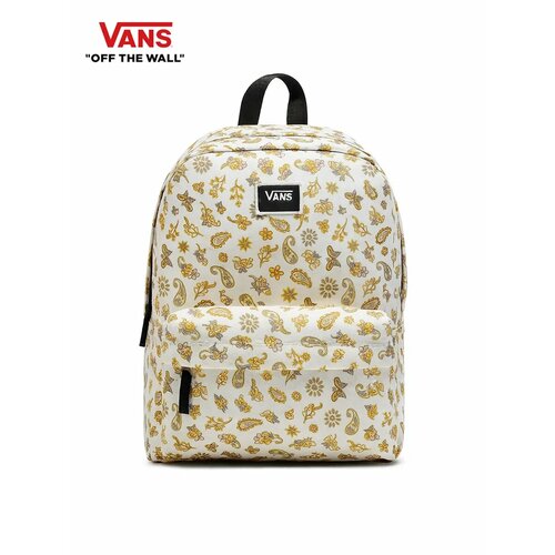 Рюкзак Vans Old School H2 OS 22 литра белый с принтом