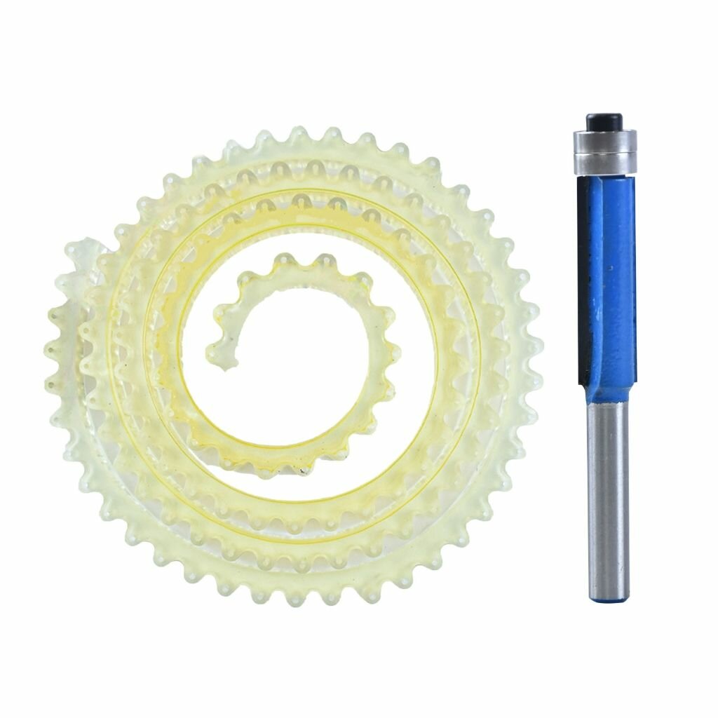 Комплект цепной передачи 2м с зубчатой рейкой + верхние двойные обрезки 1/4X3/8X30