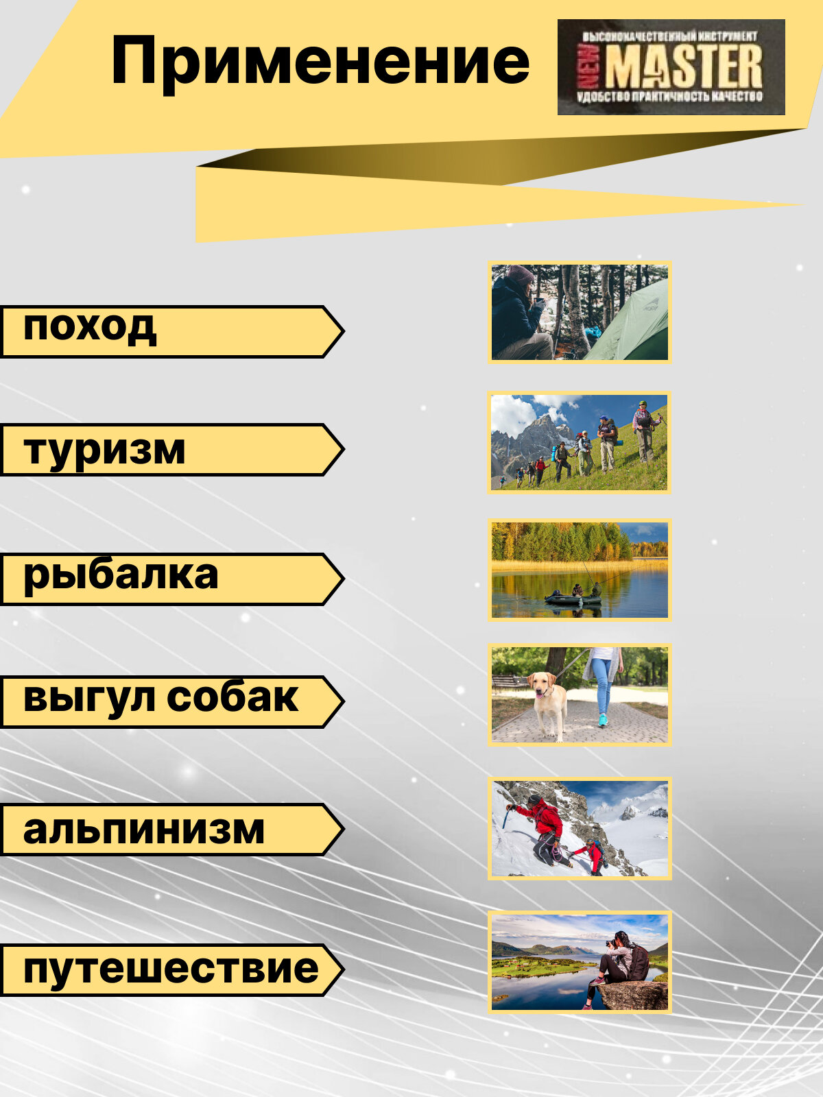 Карабин X-PERT, альпинистский, металлический, с фиксатором, серебристый, набор 3 шт. — фото 1