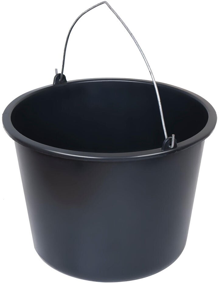 Ведро 20л строительное из плотного пластика Мультипласт