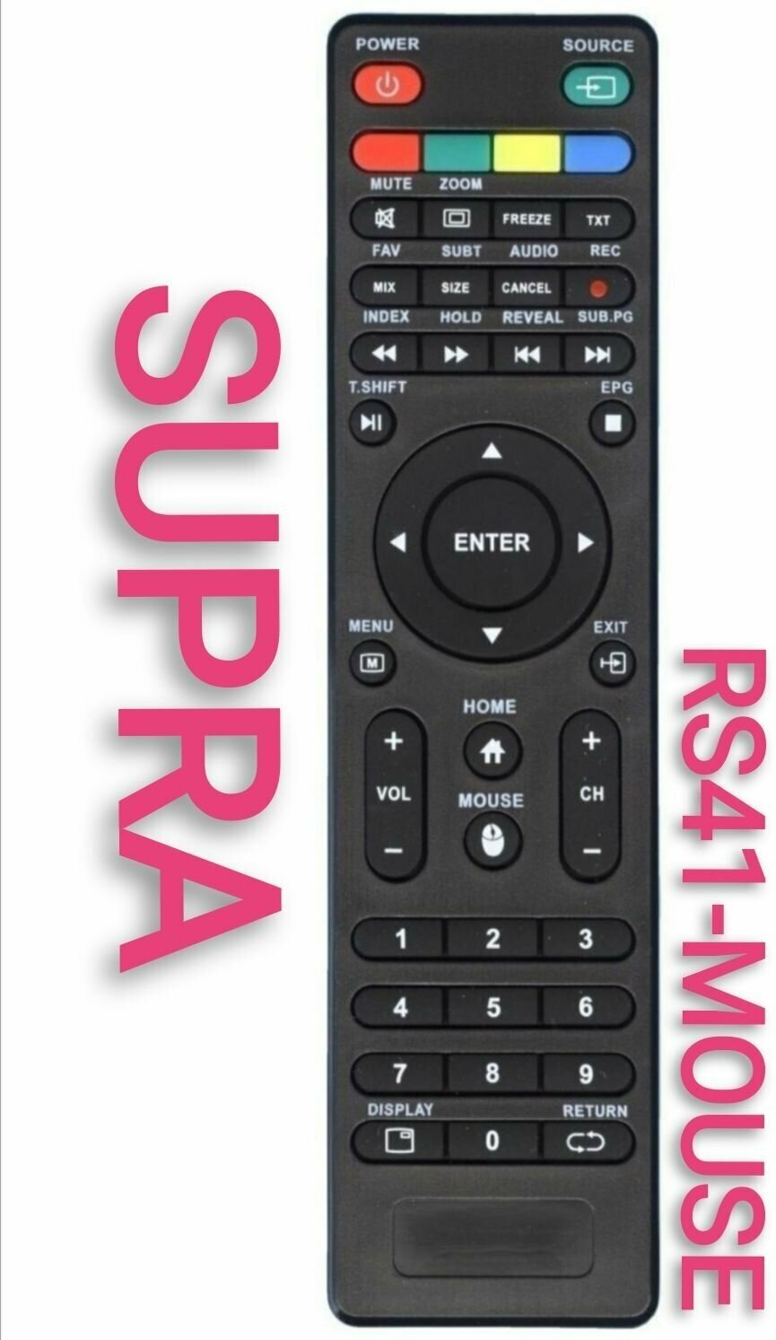 Пульт RS41-mouse для SUPRA (супра) телевизора /39les04t2p