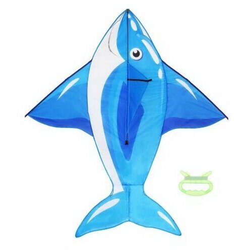 Змей воздушный Акула 130*145 см - Наша Игрушка [649144]