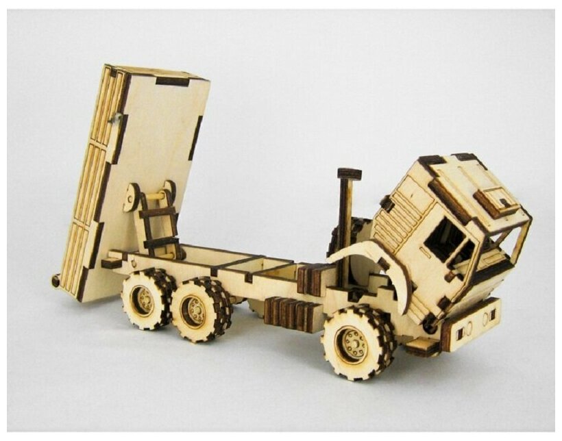 Сборная модель - самосвал (упаковка - пакет) — фото 1