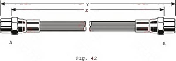 TRW PHA262 (01322 / 03521303 / 035213033) шланг тормозной