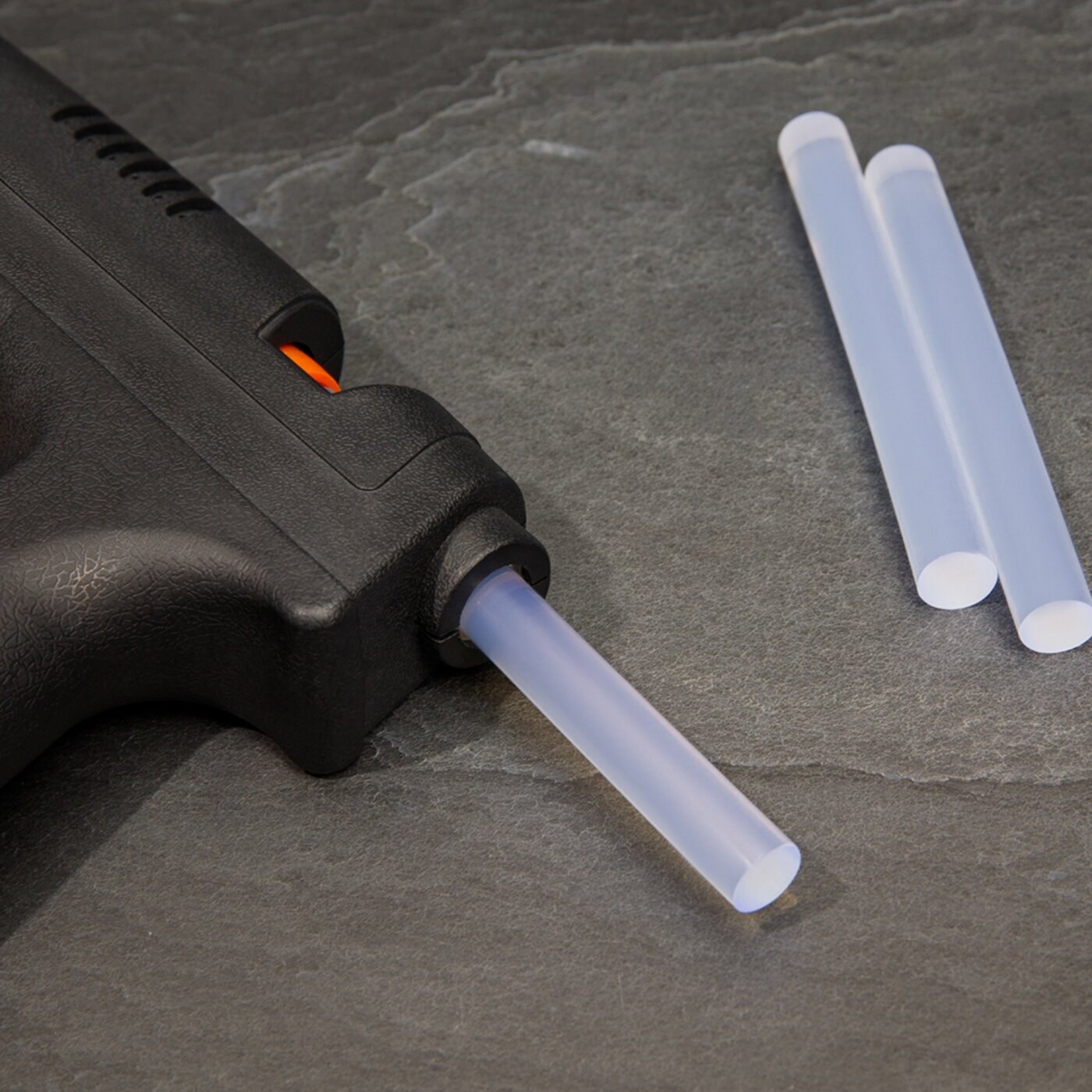 Стержни клеевые прозрачные REXANT для пистолета 11 мм, термоклей, 12 штук