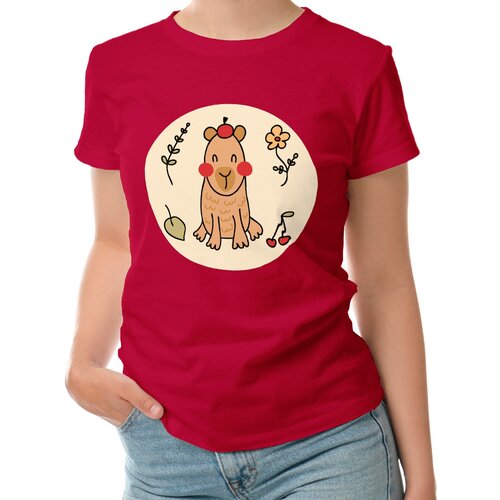 фото Футболка roly, размер xl, красный