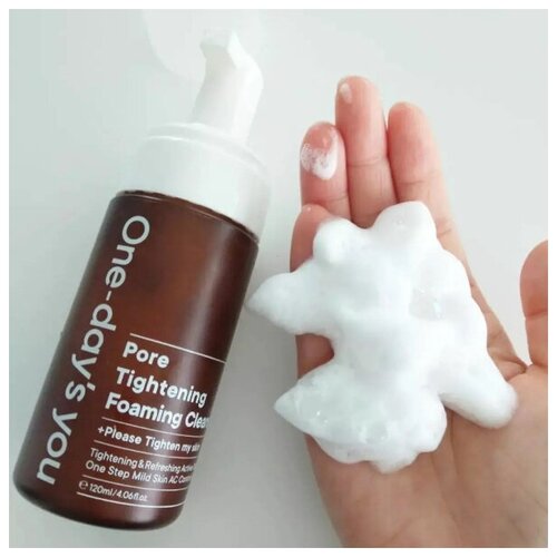 Пенка для умывания сужающая поры One-day’s you Pore Tightening Foaming Cleanser 120 мл.