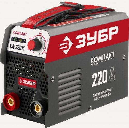 Изображение товара Сварочный аппарат инверторный Зубр СА-220К, серия «компакт»