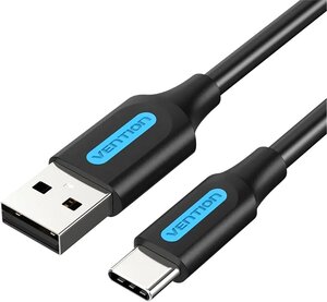 Кабель Vention 1 м (COKBF) Кабель Vention USB Type C M/USB 2.0 AM - 1м. COKBF